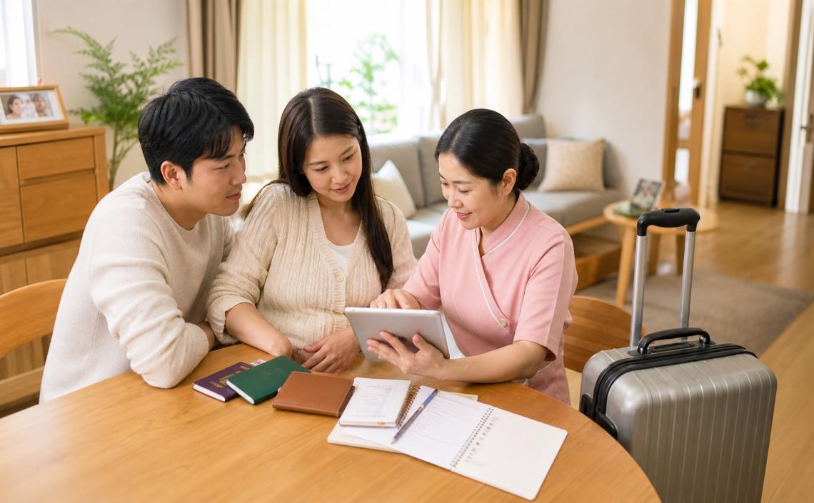 海外月嫂機票怎麼安排？出發日期、行李、接送與航班異動的事前規劃