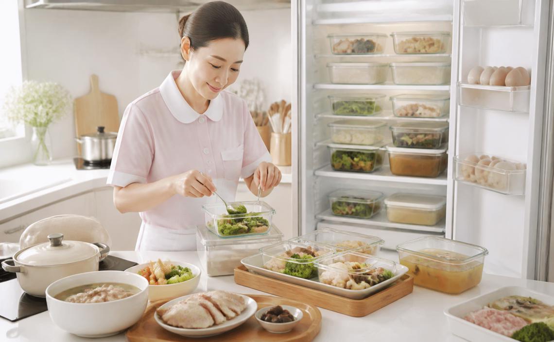 月子餐怎麼保存與加熱？分裝冷藏、冷凍復熱與剩食&#...
                                </div>
                            </div>
                            
                        </div>
                        <footer class=