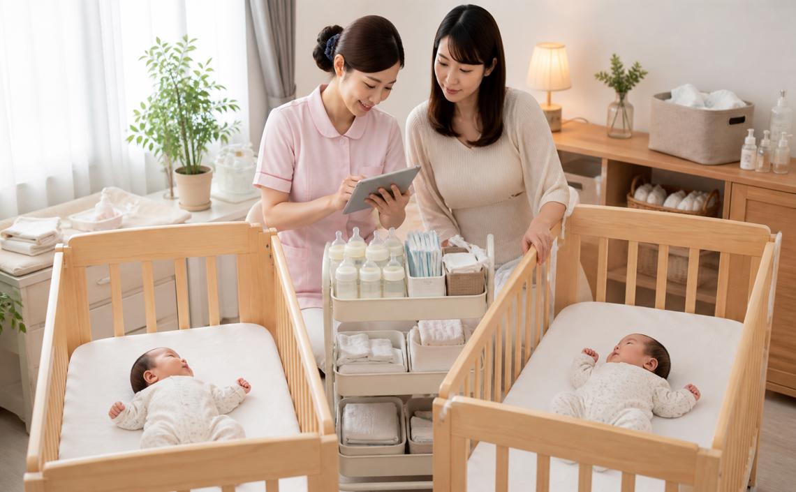 雙胞胎家庭請月嫂怎麼安排?餵奶節奏、睡眠安全、照護紀錄與人力分工實務