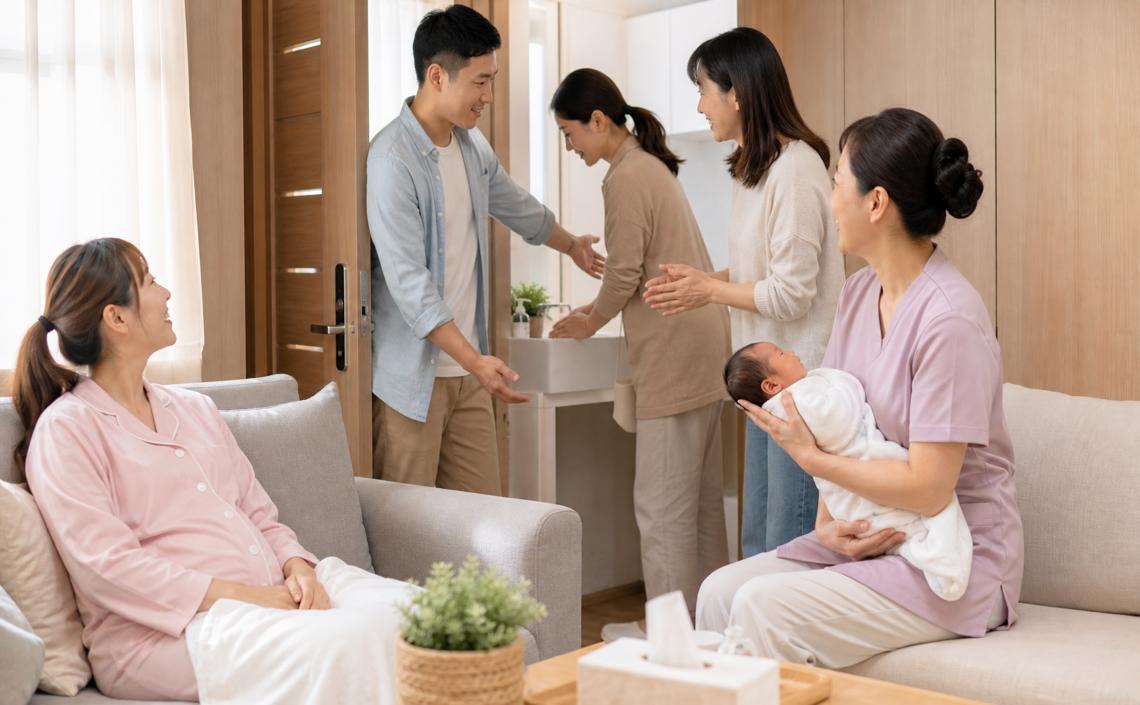 新生兒返家後訪客怎麼安排？探訪時間、洗手原則、&#...
                                </div>
                            </div>
                            
                        </div>
                        <footer class=