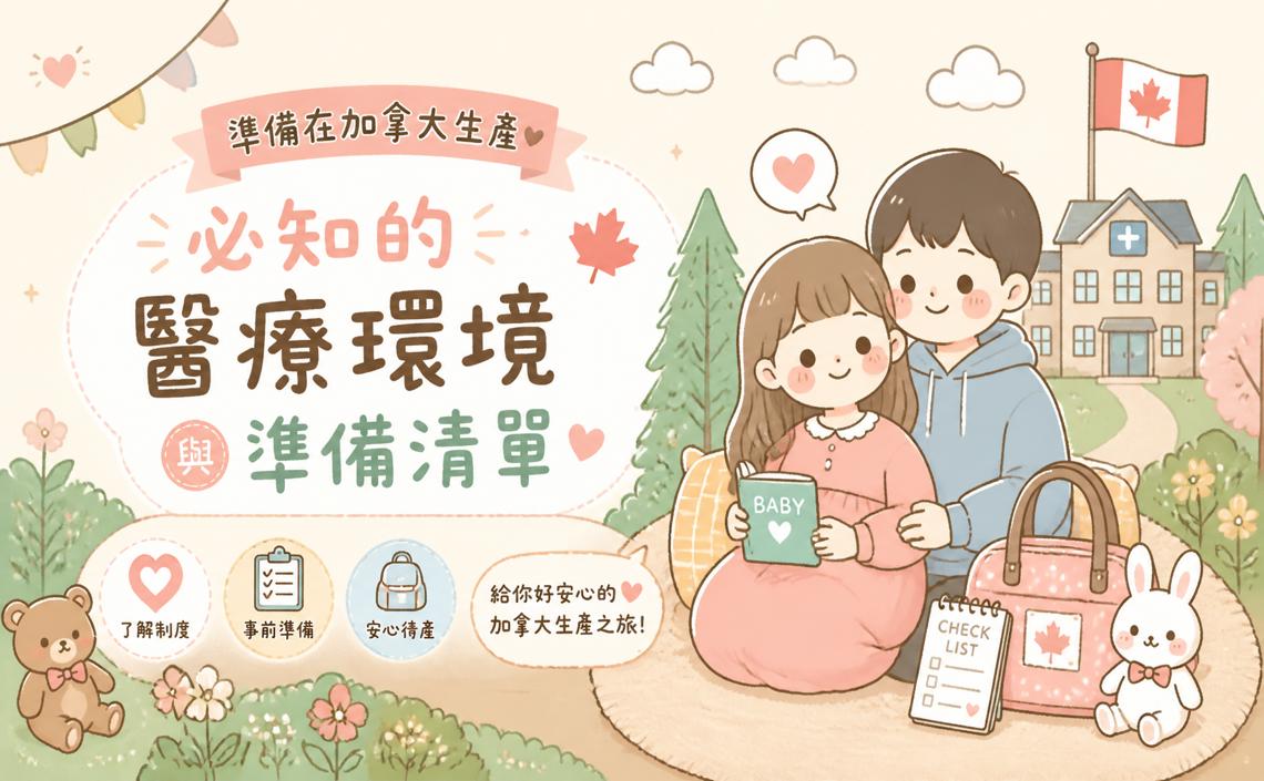 準備在加拿大生產：必知的醫療環境與準備清單|愛月嫂（iaunty.com)