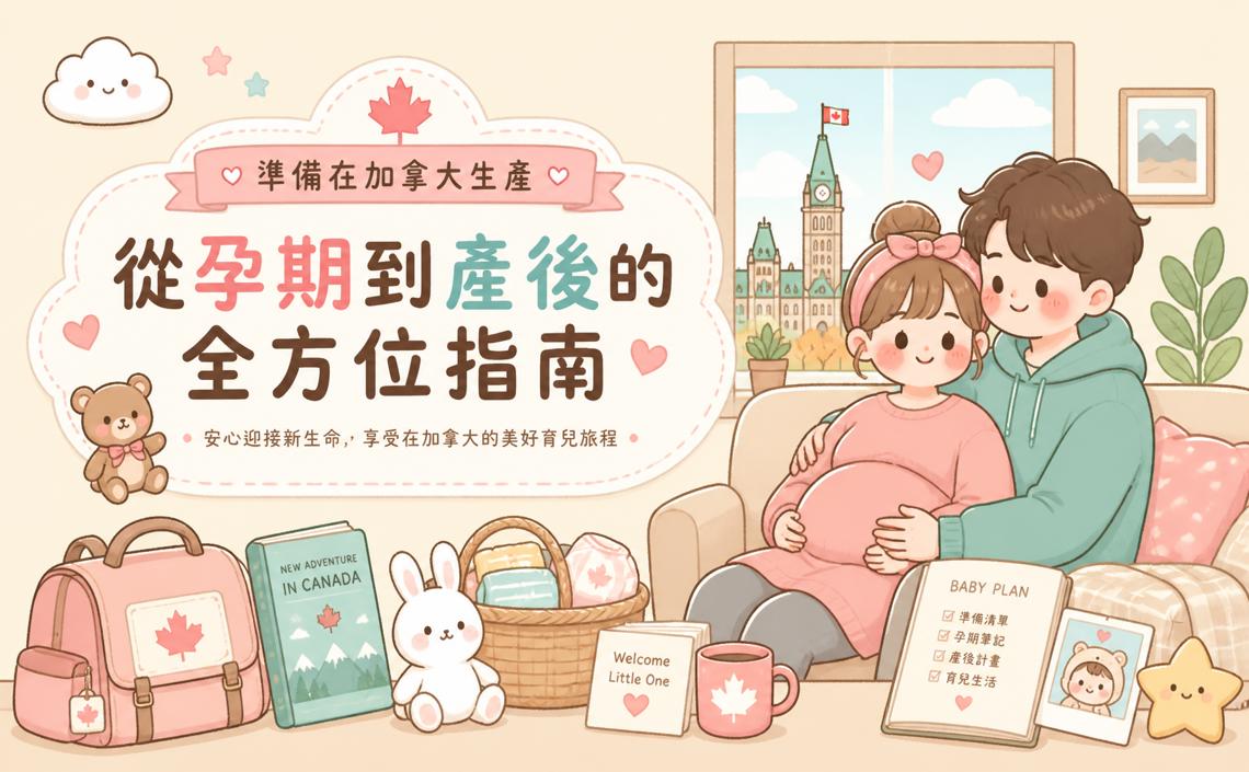 準備在加拿大生產:從孕期到產後的全方位指南