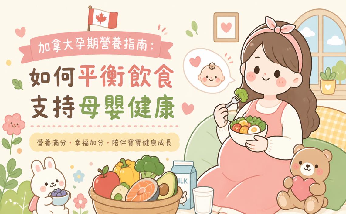 加拿大孕期營養指南：如何平衡飲食支持母嬰健康