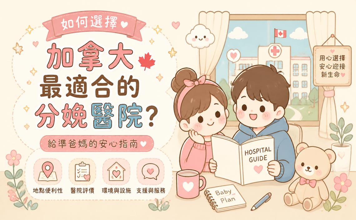 如何選擇加拿大最適合的分娩醫院?