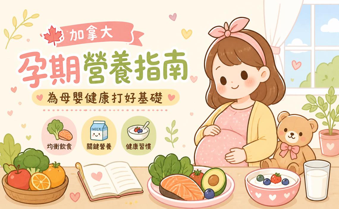 加拿大孕期營養指南:為母嬰健康打好基礎