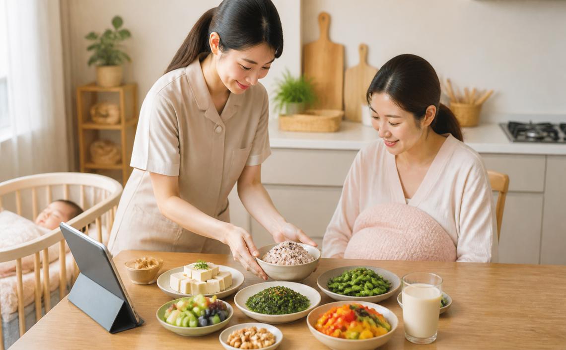 素食月子餐怎麼搭配？蛋白質、鐵、鈣與維生素 B12 的飲食...
                                </div>
                            </div>
                            
                        </div>
                        <footer class=