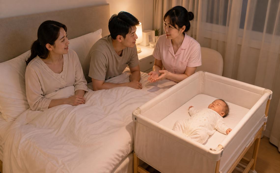 新生兒可以跟大人同床睡嗎？同房不同床、夜間餵奶與&#...
                                </div>
                            </div>
                            
                        </div>
                        <footer class=