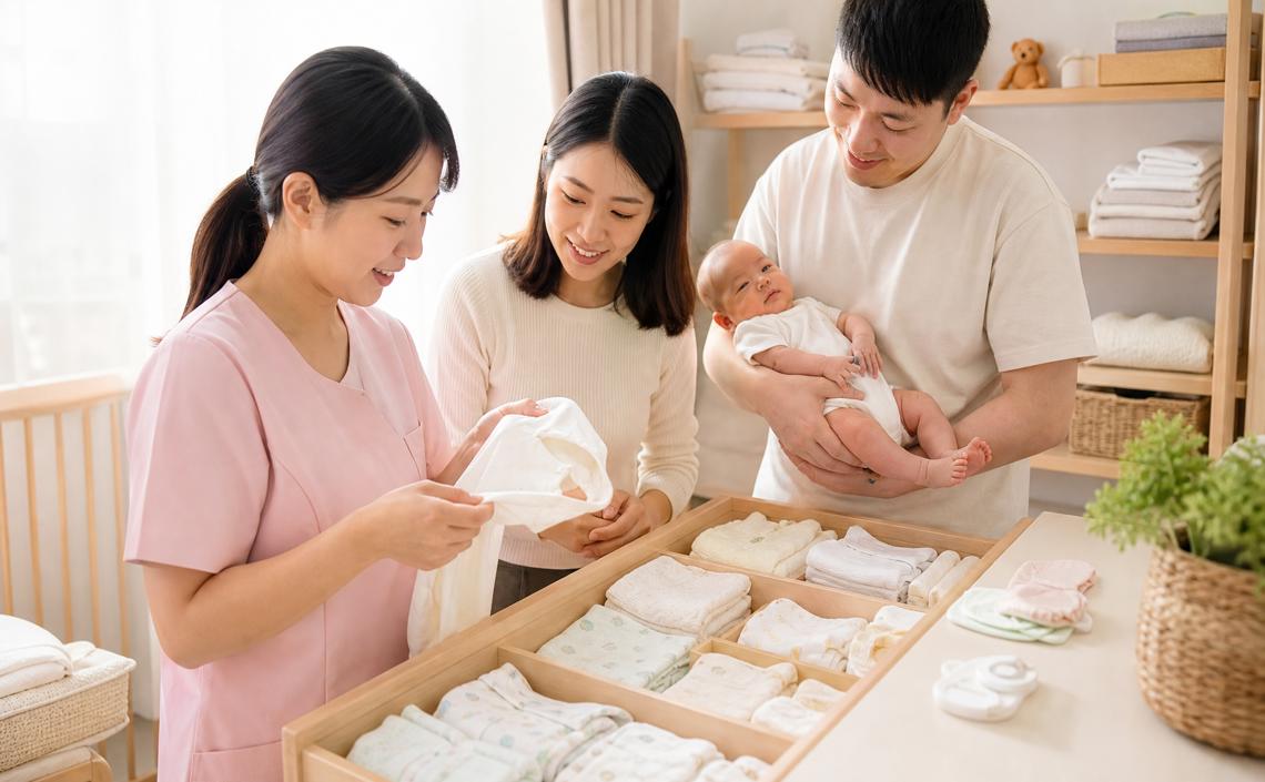新生兒衣服要先洗嗎?第一次清洗、晾曬收納與穿前檢查完整指南