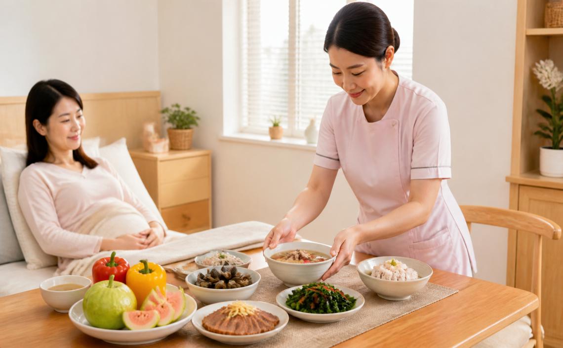 產後貧血吃什麼?鐵質食物、維生素 C 搭配與月子餐安排重點