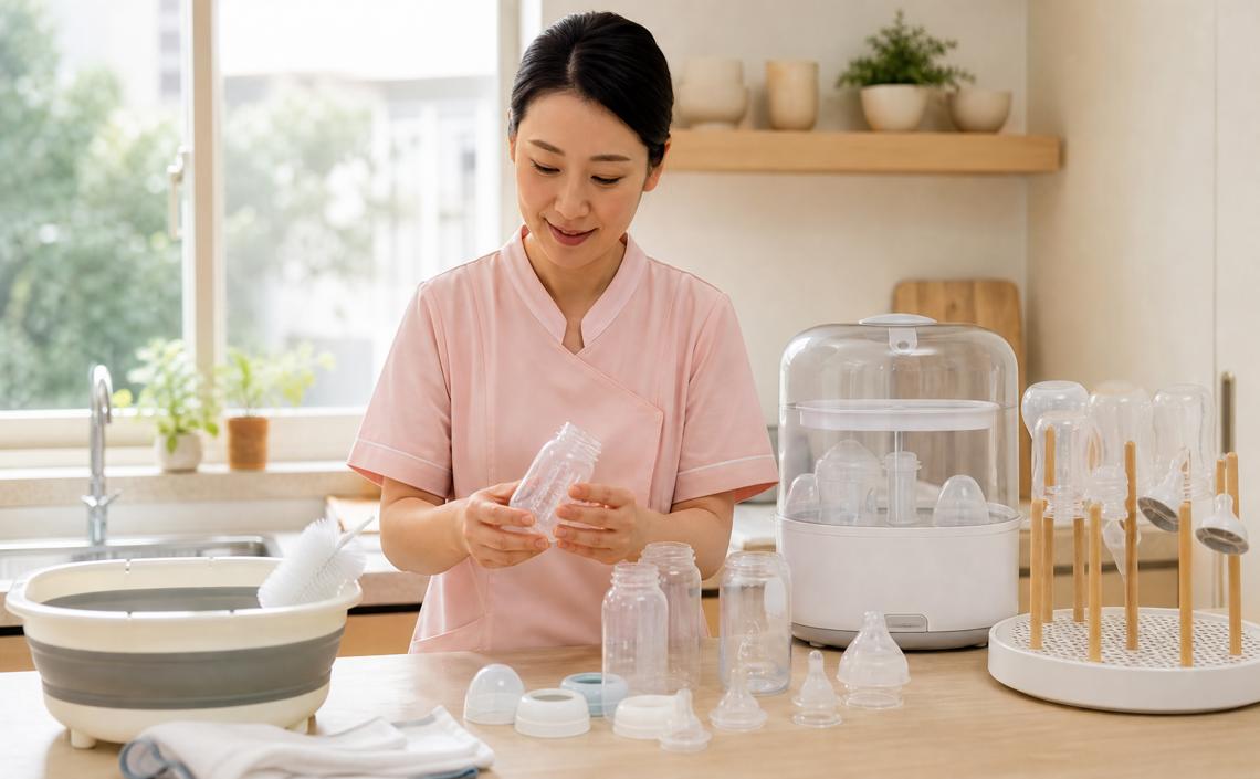 奶瓶每次使用後都要消毒嗎？清洗、消毒、晾乾與收納&#...
                                </div>
                            </div>
                            
                        </div>
                        <footer class=